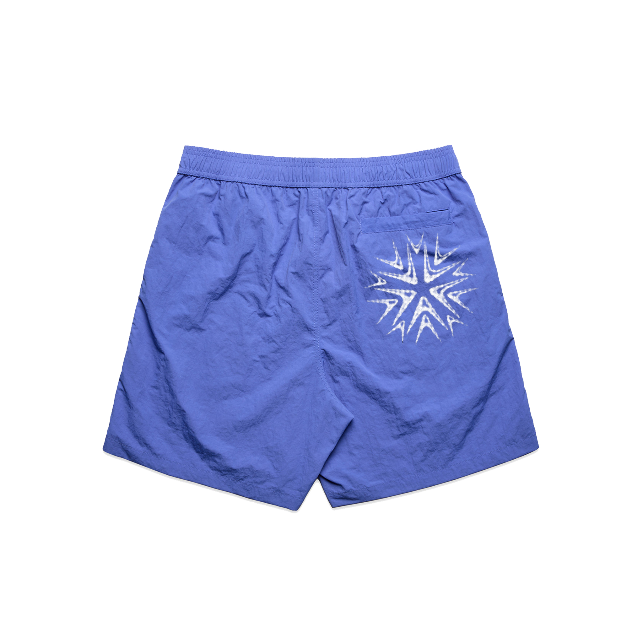 Angle Design shorts, back