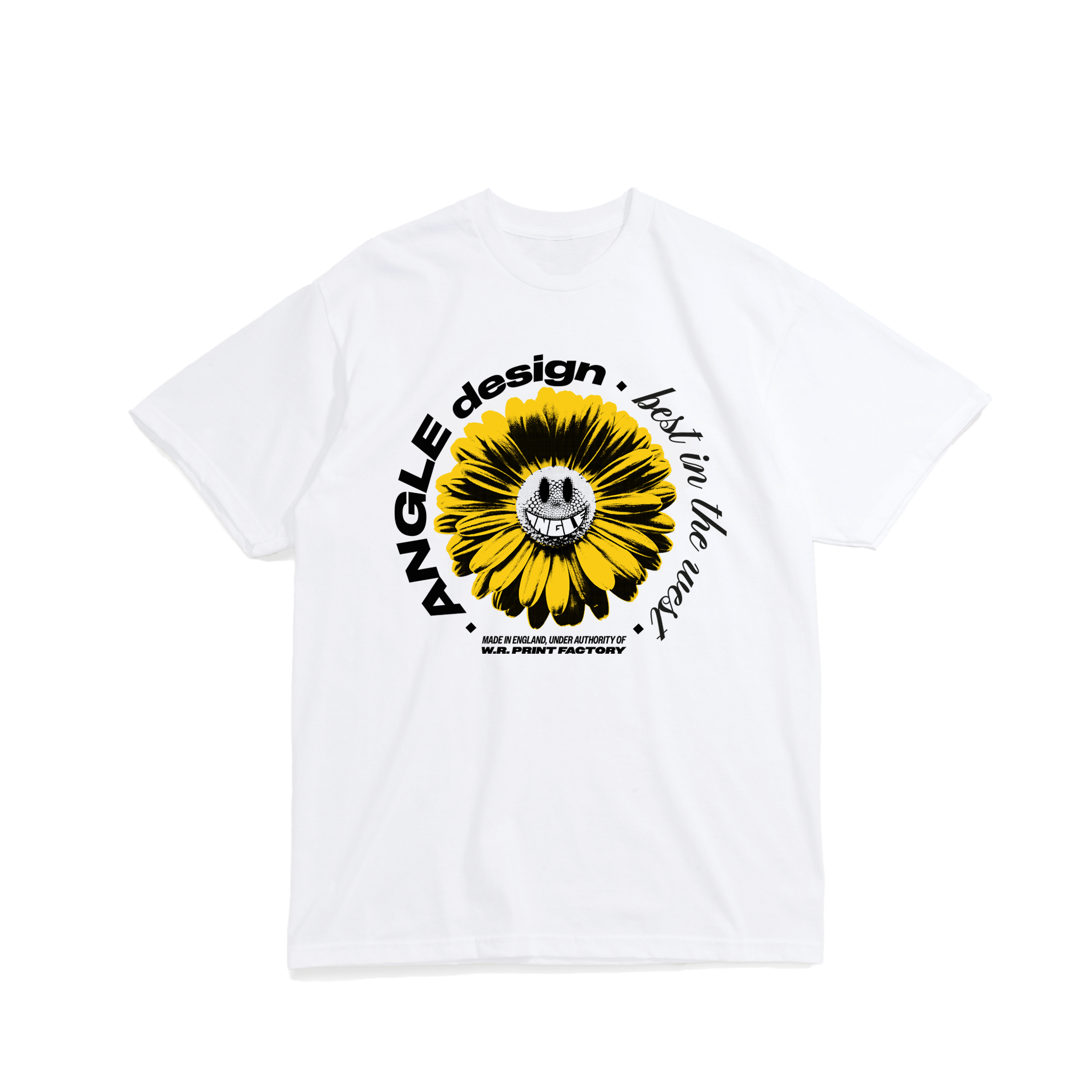 Angle Design sunflower tee